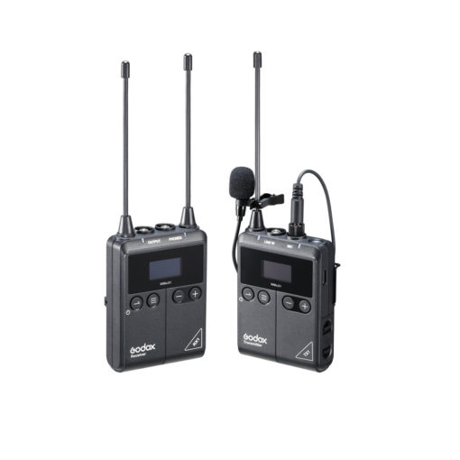 Godox UHF wireless & Lavalier Mikrofon-Kit (1x TX1 / 1x RX1 / 1x LMS-12 AXL)